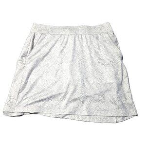 Dunning Golf Chole Sz Small Womens White Jersey Performance Golf Skort